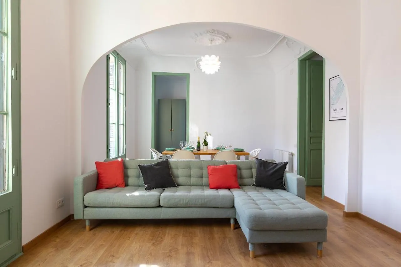 Modernist Family Barcelona Apartment