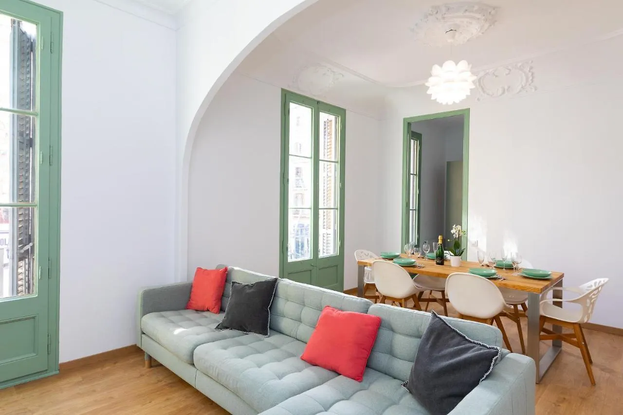 Modernist Family Barcelona Apartment