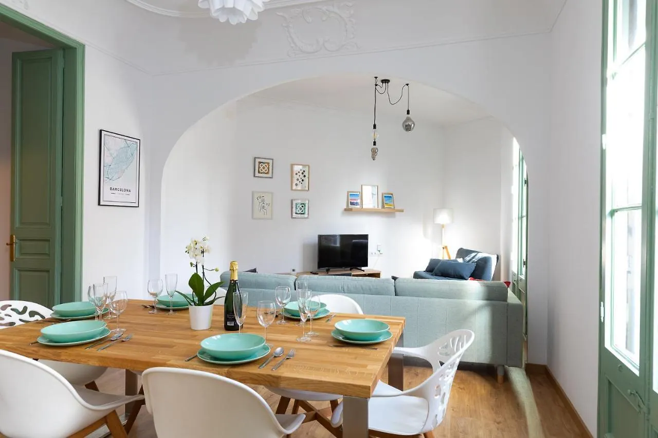 Modernist Family Barcelona Apartment