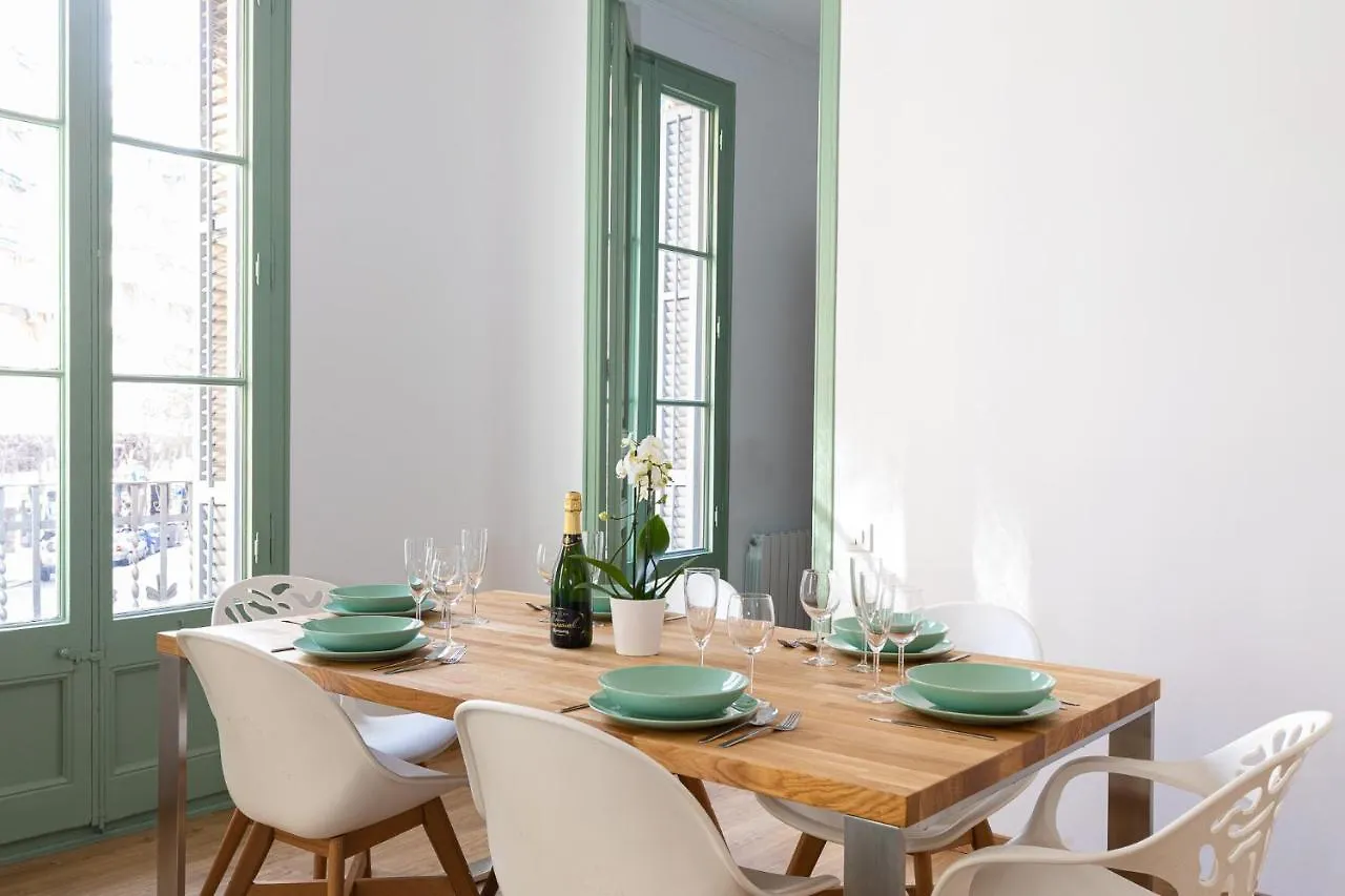 Modernist Family Barcelona Apartment